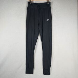 Gymshark Men’s Joggers S Dark Gray Lightweight Training Pants Gym Athletic Fit